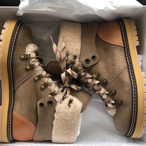 See By Chloe Shoes - See By Chloe Eileen Suede Hiking Books EU38